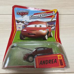 マテル カーズ MATTEL CARS アンドレア Andrea ミニカー キャラクターカー 記者 プレス