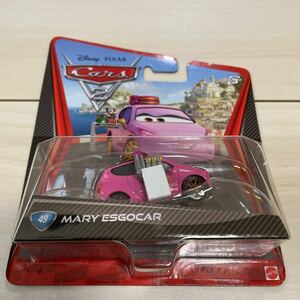 マテル カーズ MARY ESGOCAR マリー MATTEL CARS ミニカー キャラクターカー ペッパー 悪党集会 ウェイトレス ピンク