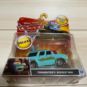 マテル カーズ TORMENTOR'S BIGGEST FAN ミニカー キャラクターカー ビゲスト ファン MATTEL CARS TOON トゥーン デラックス 