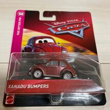 マテル カーズ XANADU BUMPERS ザナドゥ バンパース MATTEL CARS ミニカー キャラクターカー コッターピン 酒場 ワーゲン ビートル_画像1