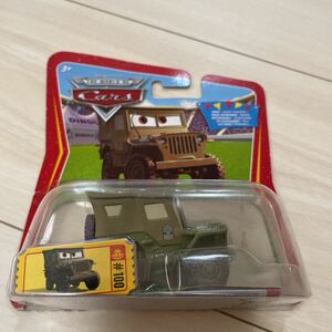 マテル カーズ SALUTING SARGE サージ MATTEL CARS ミニカー キャラクターカー