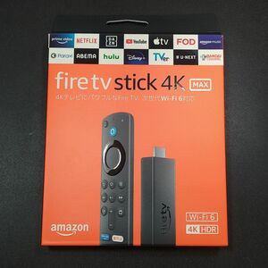 Amazon Fire TV Stick 4K Max 第1世代 ( 第3世代リモコン付属 )