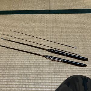 釣り竿　ワカサギ用　2本　114と120CM 2ピース　美品 1度使用　