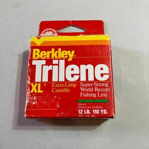 釣り糸　BERKLEY TRILENE XL 12LB 110YD 美品　　半分くらい使用　元箱、説明書付き