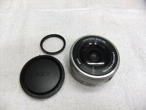 2013年発売 美品 SONY E 16-50mm F3.5-5.6 PZ OSS SELP1650 フィルター付 AF動作確認済 カビ,クモリなし