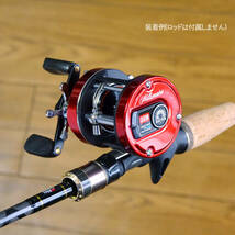 簡易OH済 オールドダイワ Daiwa ミリオネア Millionaire 3RM レッド 赤 ベイトリール 両軸リール_画像9