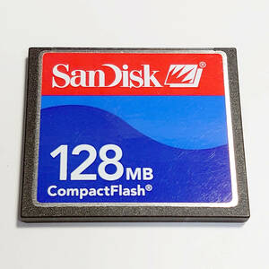 フォーマット済 128MB SanDisk コンパクトフラッシュ メモリーカード