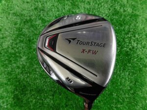 中古品 TOURSTAGE X-FW 2011年モデル 5w 18度 TOUR AD DJ-6S シャフト