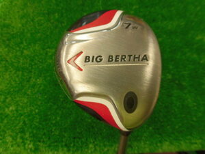 中古品 日本仕様 BIG BERTHA 2007年モデル 7ｗ 22度 メーカー純正 BB-SERIES 50w R シャフト