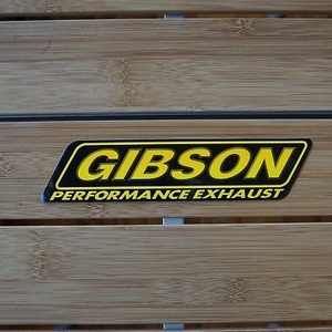 【アメリカ限定 大特価】GIBSON PERFORMANCE EXHAUST ステッカー USDM アメリカ雑貨 アメ車 ヴィンテージ 北米 HDM