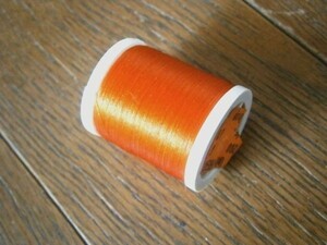 * ликвидация! fly завязывание *s красный / Uni *s красный 6/0 Orange 200yds. не использовался 