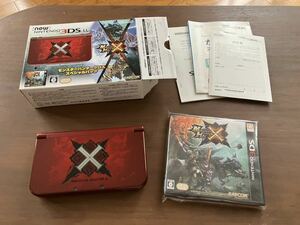 New Nintendo 3DSLL special pack Monstar Hunter Cross Nintendo