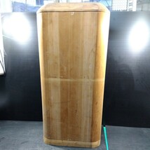 未使用 長期保管品 白木厨子 R4 木製 一部割れ有 仏具 仏壇 おおよその大きさ 縦37cm×横42cm×高さ90cm 内寸31.5cm×39.5cm×76cm_画像4