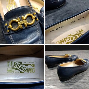 パンプス ミュール まとめて レディース シューズ 靴 FERRAGAMO/DS 33180 122 4 1/2 D TRUSSARDI/TRL 4161 22 BALENCIAGA/35 の画像4