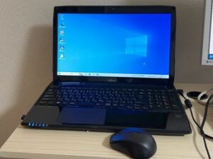 富士通 LIFEBOOK WA1/M ブラック 中古Corei3-4200M メモリ8GB SSD交換済み FMV WMA1 ジャンク