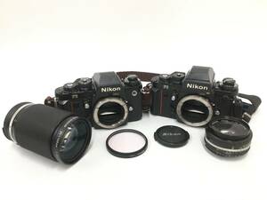 ★ Nikon F3 ×2 + NIKKOR 50mm 1:1.8 + Zoom-NIKKOR 35~135mm 1:3.5~4.5 ★ ニコン フィルム一眼レフカメラ