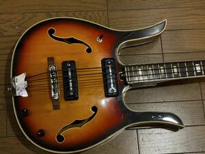 激レア Teisco 60年代 Phantom Bass ファントムベース 日本製ヴィンテージ プロモーションビデオ使用機