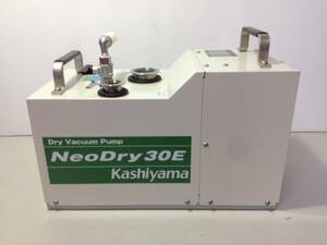 ★Kashiyama/樫山工業/ドライ真空ポンプ/真空ポンプ/NeoDry30E/NeoDry30EU-017B/未使用品？/動作未確認/ジャンク/8-6275