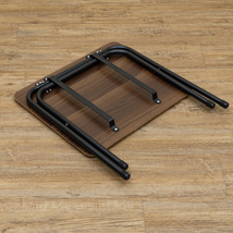 折りたたみテーブル 48cm×40cm コンパクト ミニデスク サイドテーブル 木製 UYS-03 ヴィンテージブラウン(VBR)_画像7