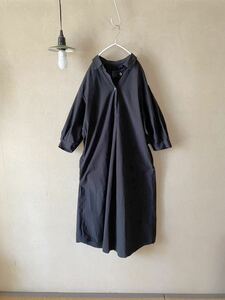 無印良品MUJI＊プルオーバーシャツワンピース　ロング