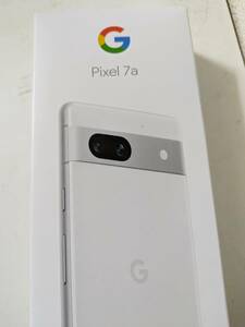 Google Pixel 7a 　Snow　　SIMフリー　極美品