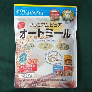 プレミアムピュア　オートミール　340g　インスタントタイプ　オーツ麦　乳児用規格適用食品　未開封　国内工場