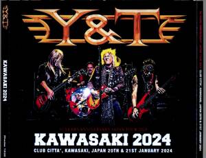 4CDチッタClub Citta' KAWASAKI川崎Y&Tワイアンドティー50th Anniversary Tour 2024 1/20&1/21デイヴ・メニケッティLIVEジャパメタLOUDNESS