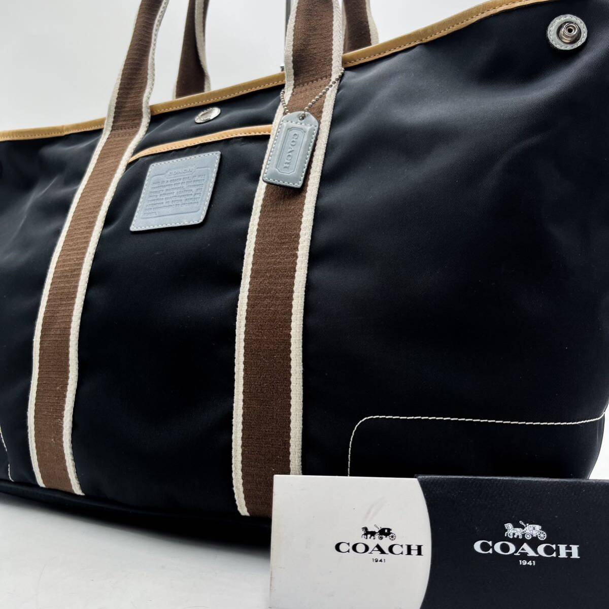 2024年最新】Yahoo!オークション -コーチ coach トートバッグ メンズの