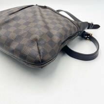 ルイヴィトン LOUISVUITTON ショルダーバッグ ブルームズベリ pm ダミエ エベヌ ダークブラウン 茶色 レザー 革 ビトン ビィトン_画像3