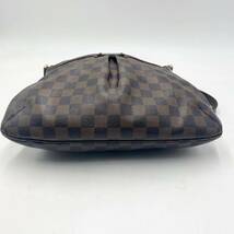 ルイヴィトン LOUISVUITTON ショルダーバッグ ブルームズベリ pm ダミエ エベヌ ダークブラウン 茶色 レザー 革 ビトン ビィトン_画像4