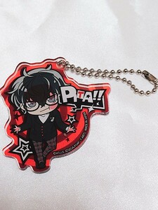 * Persona 5 PERSONA5..!.... acrylic fiber key holder Amemiya lotus *