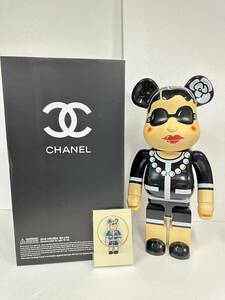 激レア CHANEL シャネル BE@RBRICK ベアブリック 1000%