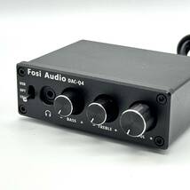 Fosi Audio ヘッドフォンアンプ DAC-Q4_画像5