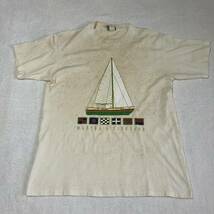 90's FAMOUS SPORTSWEAR USA製 アメリカ製 半袖 tee Tシャツ Lサイズ vintage ヴィンテージ ビンテージ シングルステッチ ノーブランド_画像1