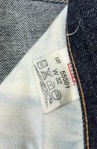 LEVI'S リーバイス 501XX W32 日本製 55501 復刻 ビッグE 赤耳 90s 00s デニムパンツ ビンテージ ヴィンテージ 1955年 501 xx 505 LVC 66 _画像7