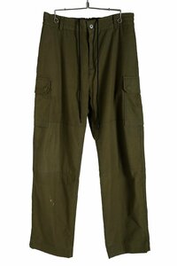 N/07 エヌゼロナナ / 23SS MILITARY TROUSERS M47 / LIGHT-WEIGHT DUCK (OLIVE) / FREE SIZE / BLACK パンツ devoa incarnation artefact