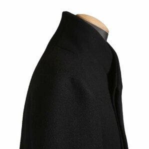 Hannibal ハンニバル / 22AW 美品 coat renke 108. / ウールカシミア / size 48 (BLACK) devoa incarntionの画像4