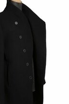 Hannibal ハンニバル / 22AW 美品 coat renke 108. / ウールカシミア / size 48 (BLACK) devoa incarntion_画像7