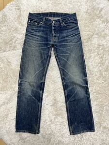 90 -е годы Helmut Lang 1999 ее джинсы Mutrang 29 Архив редкие архивные штаны Первоначальная джинсовая ткань RAF ВМС