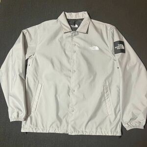 THE NORTH FACE ノースフェイス Coach Jacket コーチジャケット XL シルバー 銀 NP72130　USED