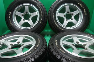 L948-21 送料無料 LT185/85R16 105/103Q サマータイヤ 夏 4本セット GRIP MAX MUD RAGE R/T MAX 7分山 ジムニー JB23