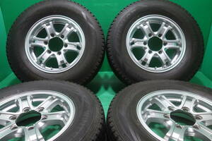 L1027-22 free shipping 195/80R15 107/105L studless 4 pcs set Dunlop WINTER MAXX SV01 8 amount of crown groove enough KEELER Hiace 