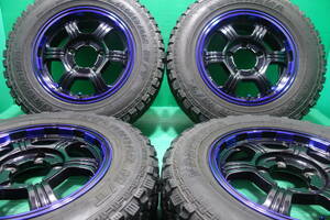 L1074-17 送料無料 185/85R16 105/103L LT 夏タイヤ 4本セット YOKOHAMA GEOLANDAR M/T 5分山 ジムニー JB23