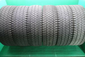 L1082-20 送料無料 265/70R19.5 140/138J スタッドレス TB 6本セット ダンロップ DECTES SP001 7分山 2020年 2021年 2022年製 大型