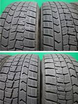 L1034-19 送料無料 205/60R16 スタッドレス 4本セット ダンロップ WINTER MAXX WM02 7分山 トヨタ純正 SAI プリウスα 新型プリウス 60_画像10