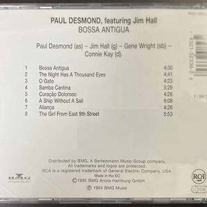 Paul Desmond / Bossa Antigua 中古CD 輸入盤の画像3