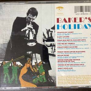 Chet Baker / Baker's Holiday 中古CD 輸入盤 帯付き の画像3