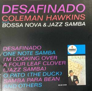 Coleman Hawkins / Desafinado 中古CD　輸入盤