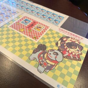 日本郵便 切手 3200円分 年賀切手 干支の犬 佐渡犬 41円切手 62円切手の画像2