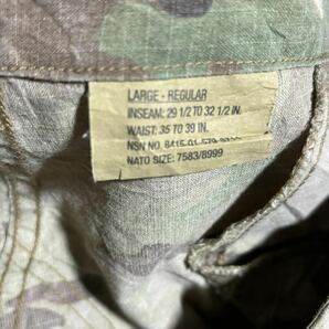 米軍 放出品 マルチカム パンツ ミリタリー サイズ L 特殊部隊 官給品の画像5